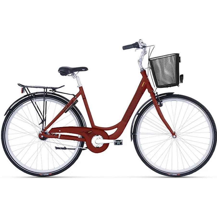 Damcykel Tunturi Uptown Red Red