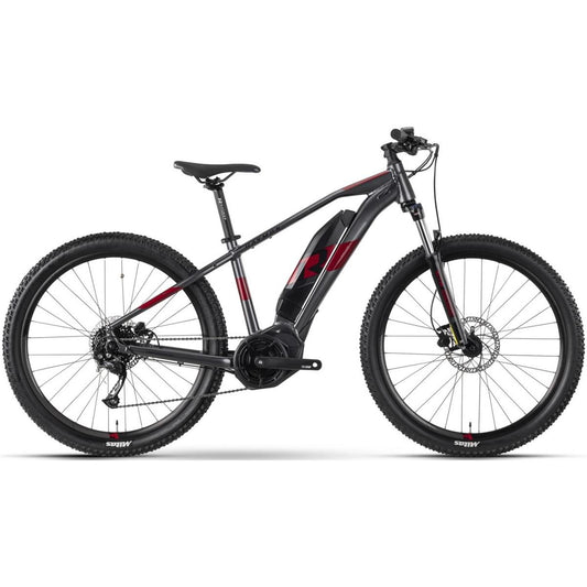 El MTB Raymon HardRay E 3.0 Antracite/Dark Red