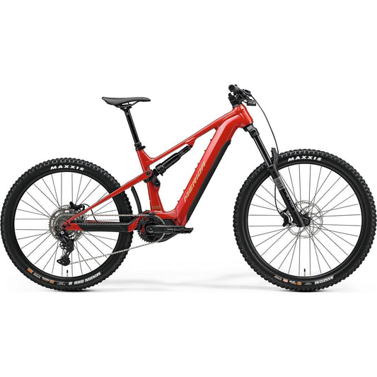 El MTB Merida eOne-Sixty 400 Heritage Red/River Clay