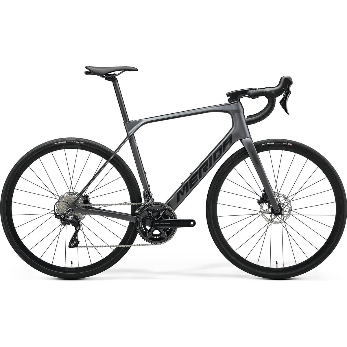 Racercykel Allround Merida Scultura Endurance 4000 Silk Dark Silver/Black