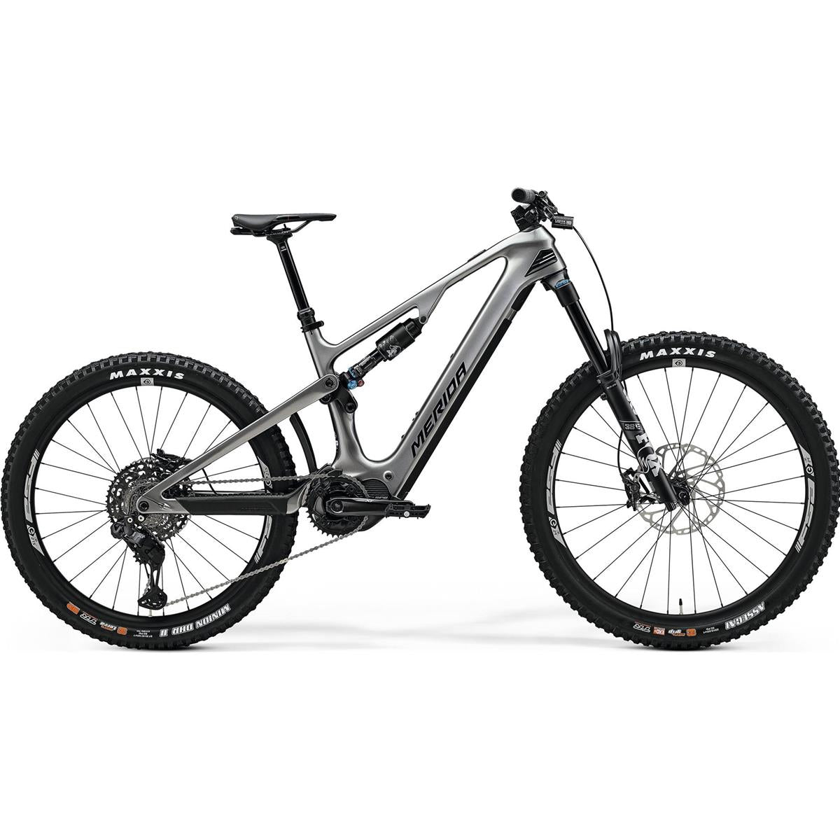 El MTB Merida eOne-Sixty 8000 Gunmetal Grey/Black