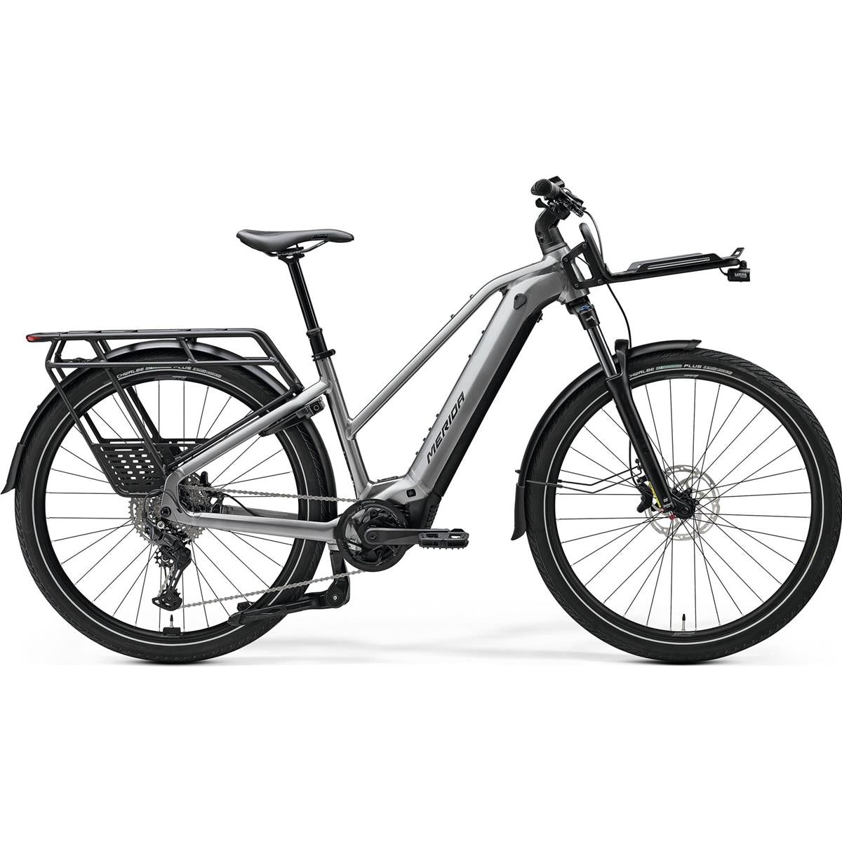 Hybridcykel El Merida eFloat HD L 500 EQ Gunmetal Grey/Black