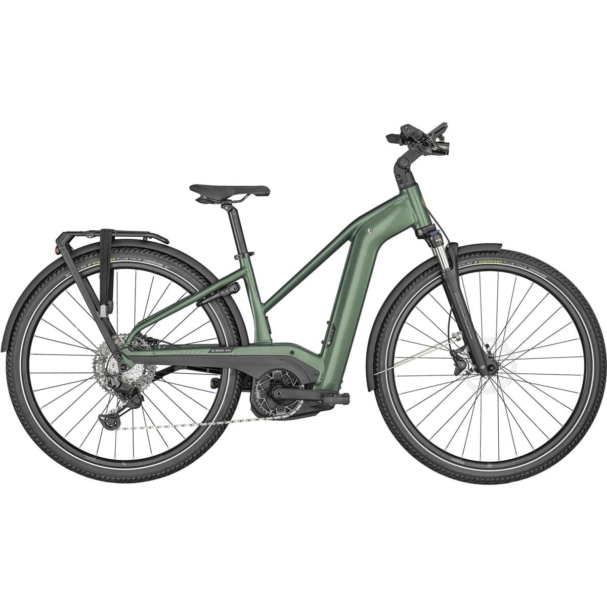 Elcykel hybrid Scott Sub Sport eRIDE 10 Lady SAMPLE Malachite Green