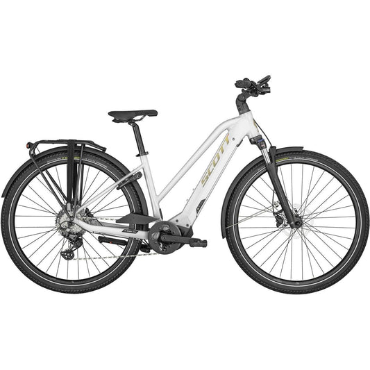 Elcykel hybrid Scott Sub Sport eRIDE 20 Lady SAMPLE Sparkle White