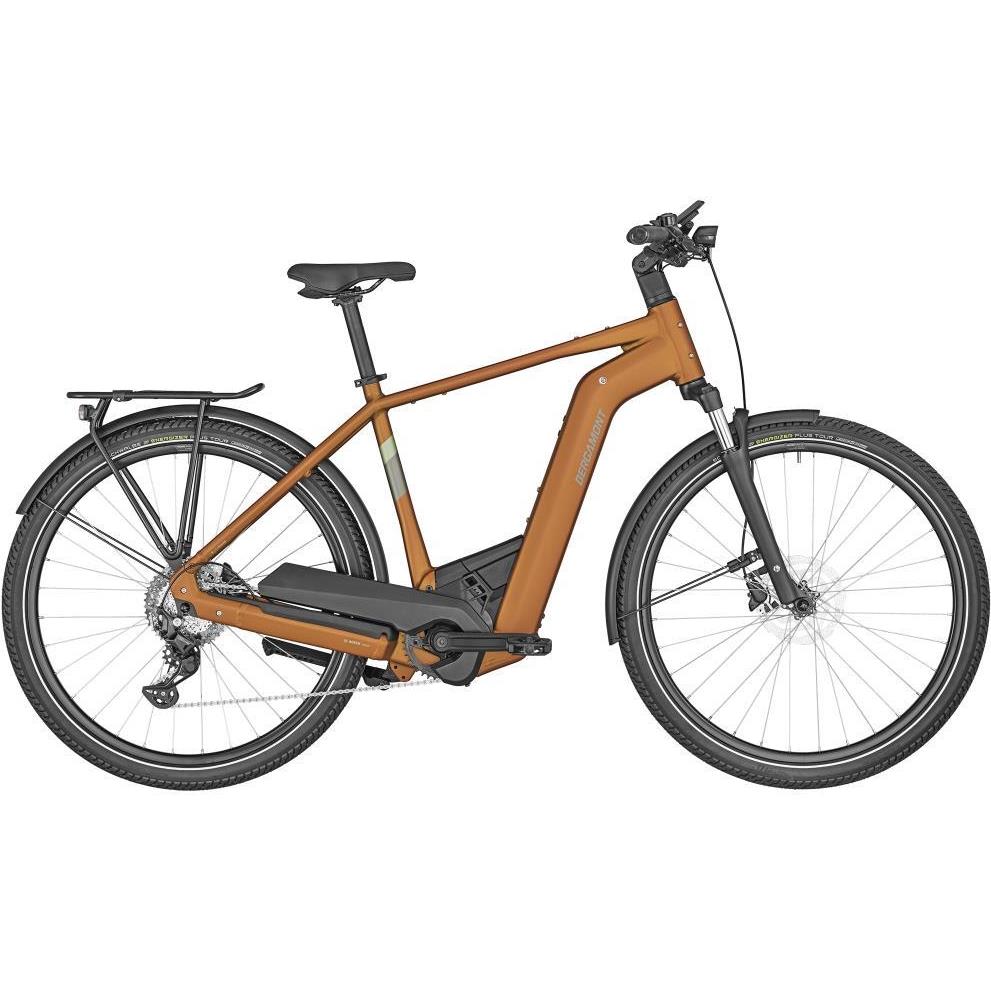 Elcykel hybrid Bergamont E-Horizon Sport 6 Gent SAMPLE Matt Rusty Orange