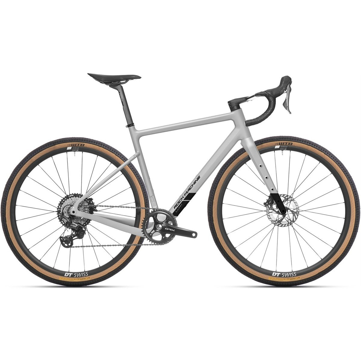 Gravel bike Rock Machine Lukk CR 90 Matte Limerock Grey