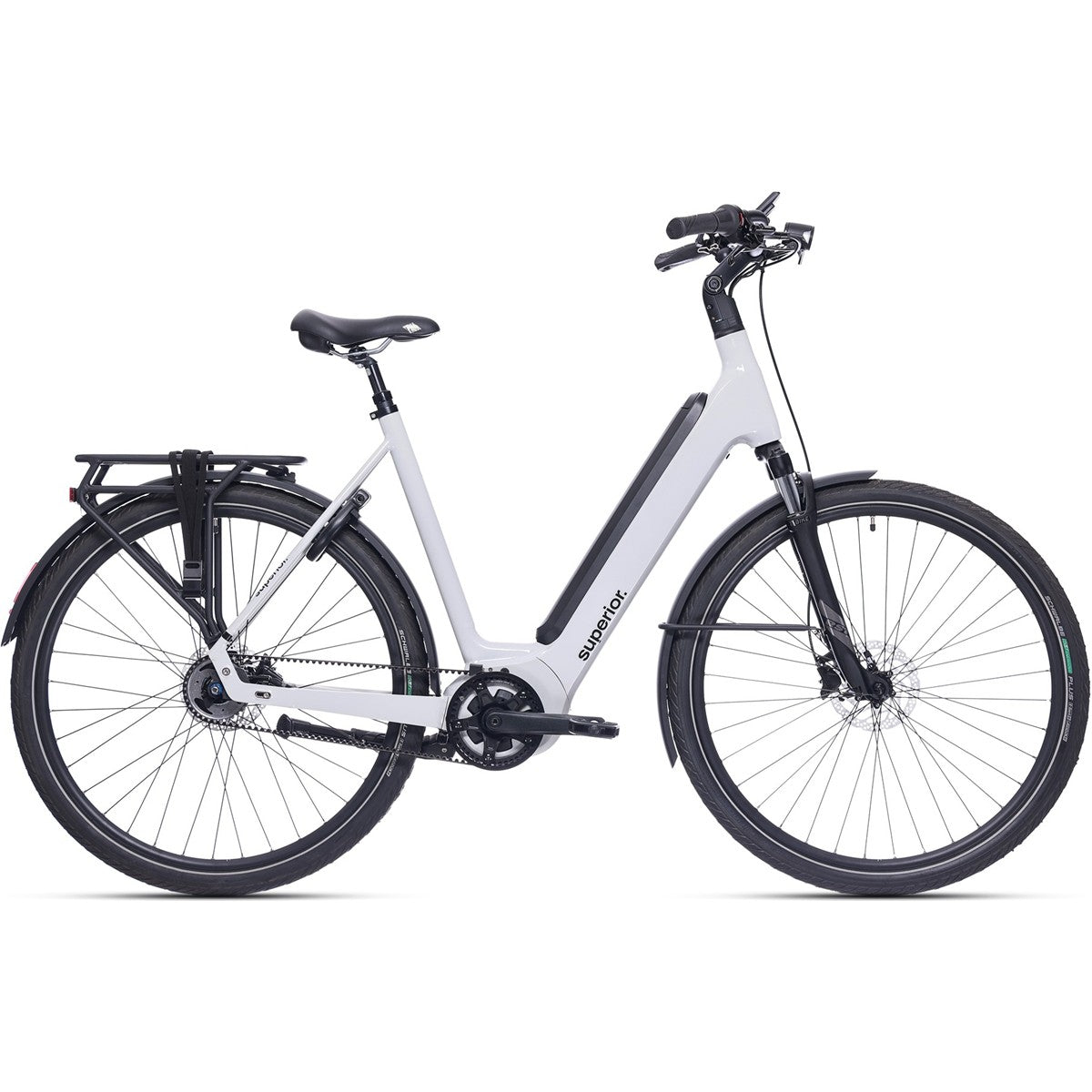 Hybridcykel el Superior eWAY 6.5 Gloss Grey