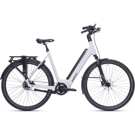 Hybridcykel el Superior eWAY 6.5 Gloss Grey