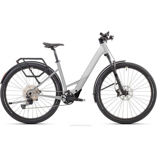 Hybridcykel el Superior iBLOX 6.5 LS Gloss Grey