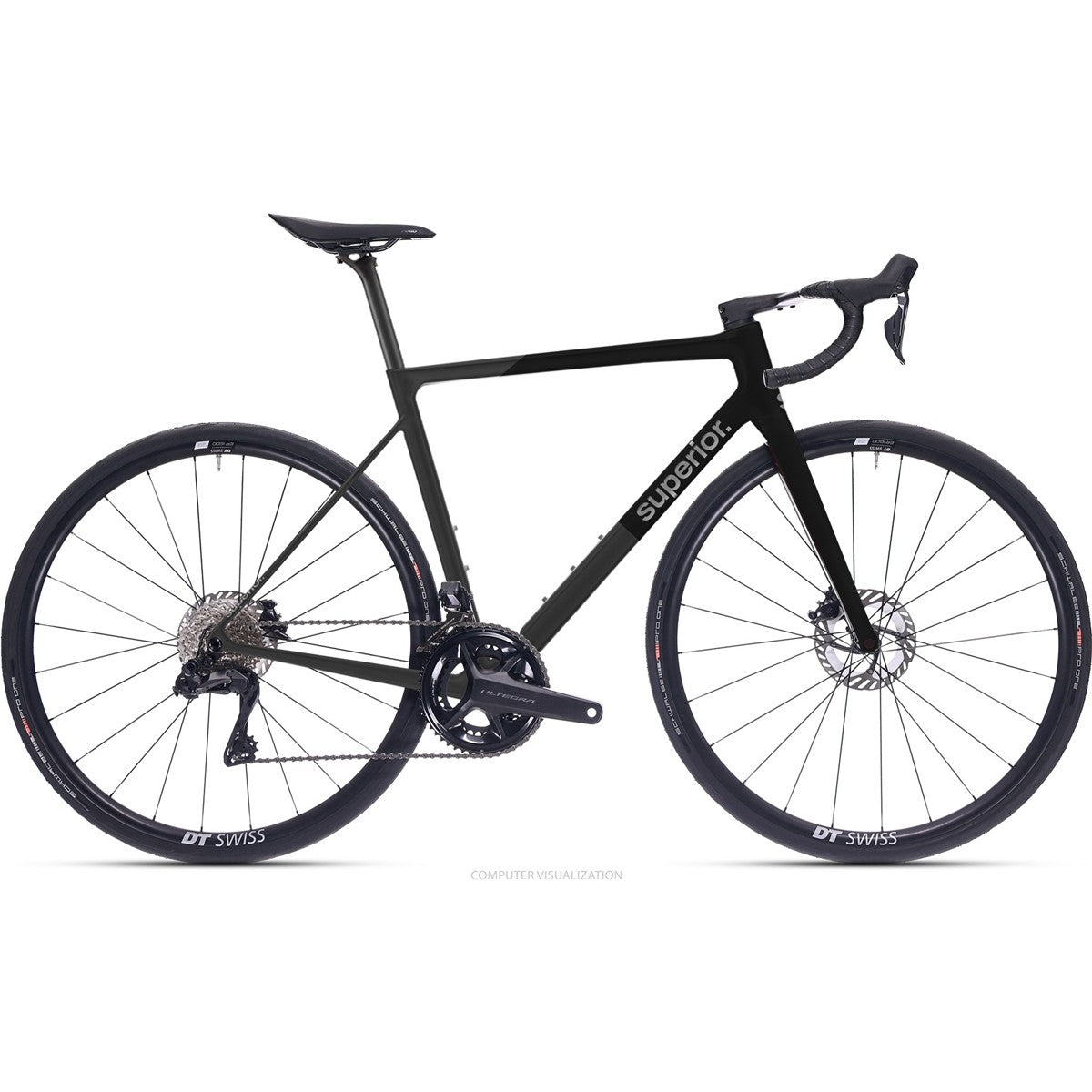 Racercykel allround Superior RR 9.4 Matte Carbon/Black