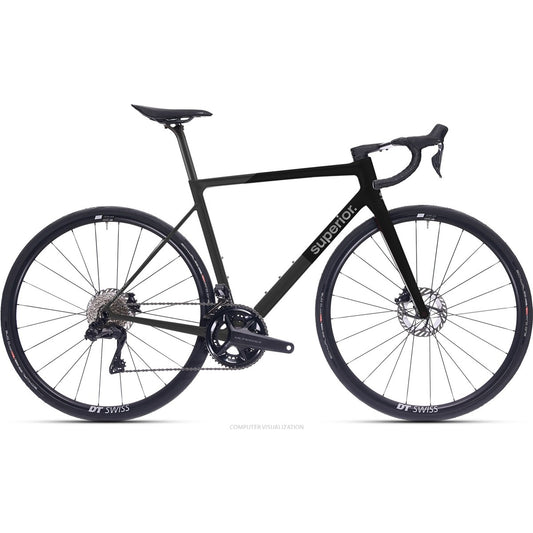 Racercykel allround Superior RR 9.4 Matte Carbon/Black