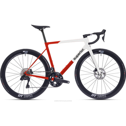 Racercykel allround Superior RR 9.6 Gloss Red/White