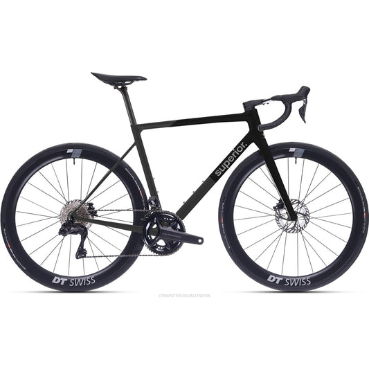 Racercykel allround Superior RR 9.6 Matte Carbon/Black