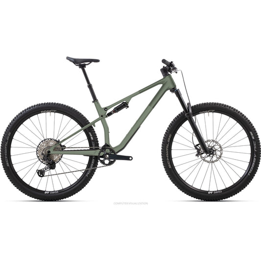 Heldämpad MTB Superior XF 6.6 DC Matte Green Grey