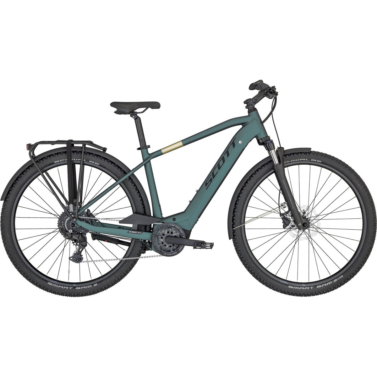 Elcykel hybrid Scott Sub Cross eRIDE 30 Men EQ Malachite Green