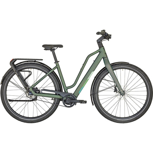Elcykel hybrid Bergamont E-Vitess Expert Amsterdam Matt Khaki Green