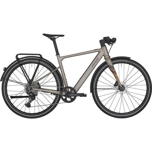 Elcykel hybrid Bergamont E-Sweep Tour Matt Space Beige