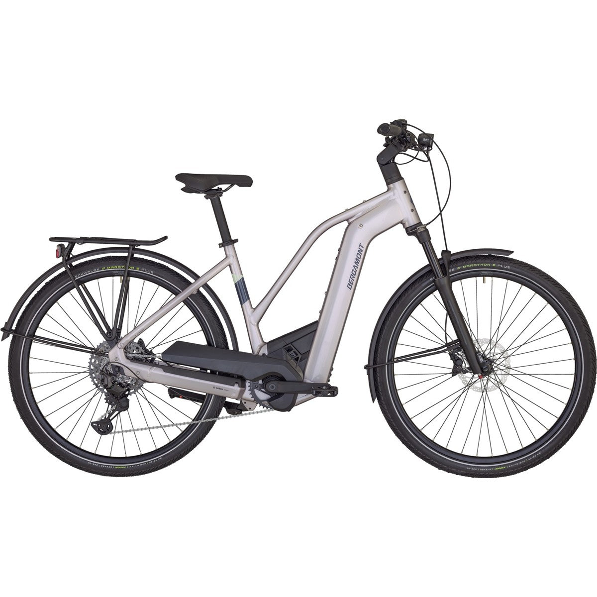 Elcykel hybrid Bergamont E-Horizon Expert Premium Lady Shiny Dream Silver