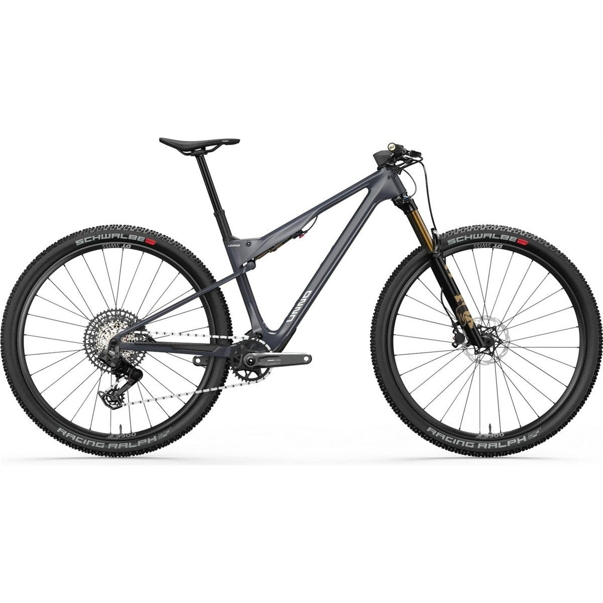 Heldämpad MTB Unno HORN Race Silver
