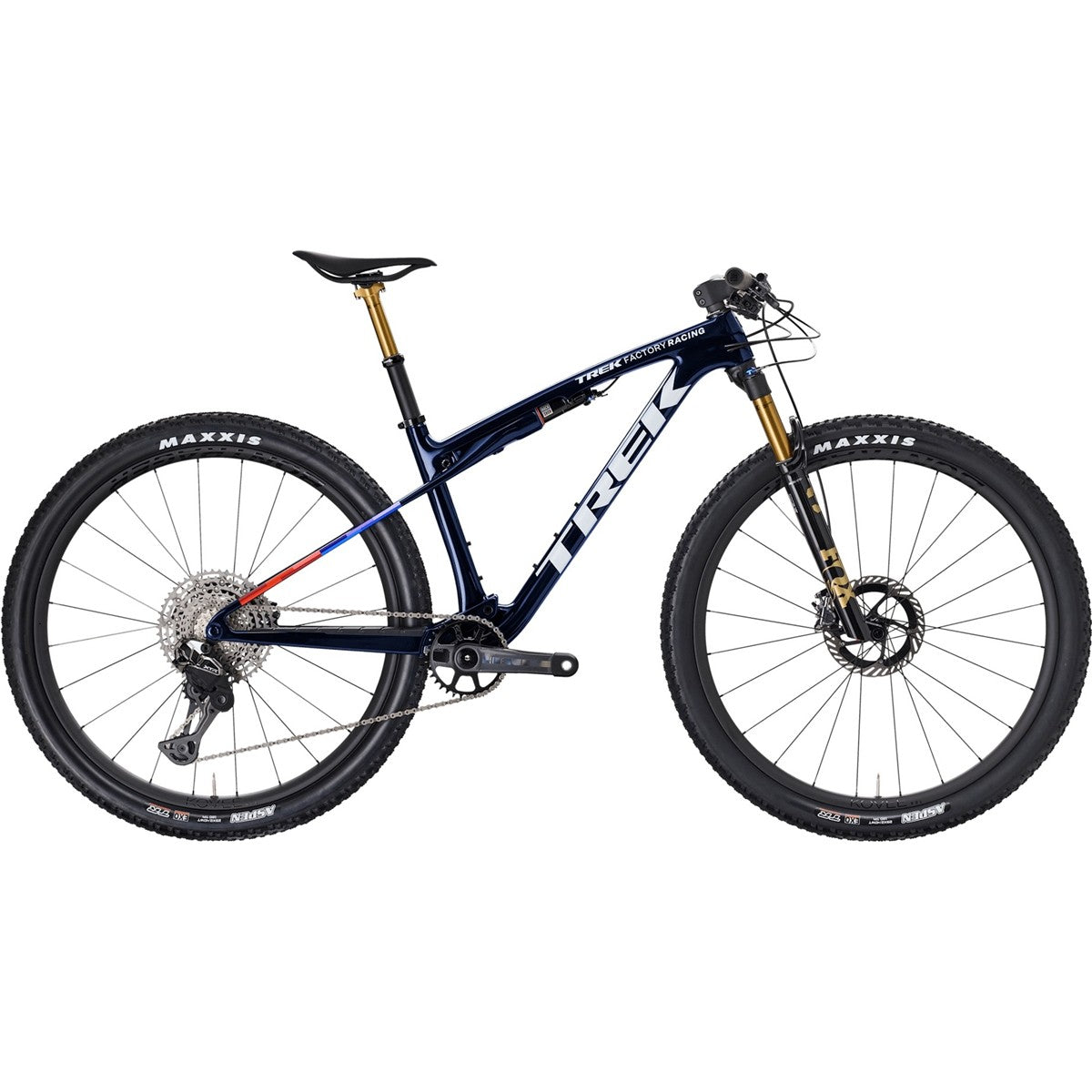 Heldämpad Trek Supercaliber SLR 9.9 XTR Di2 Gen 2 Navy Smoke
