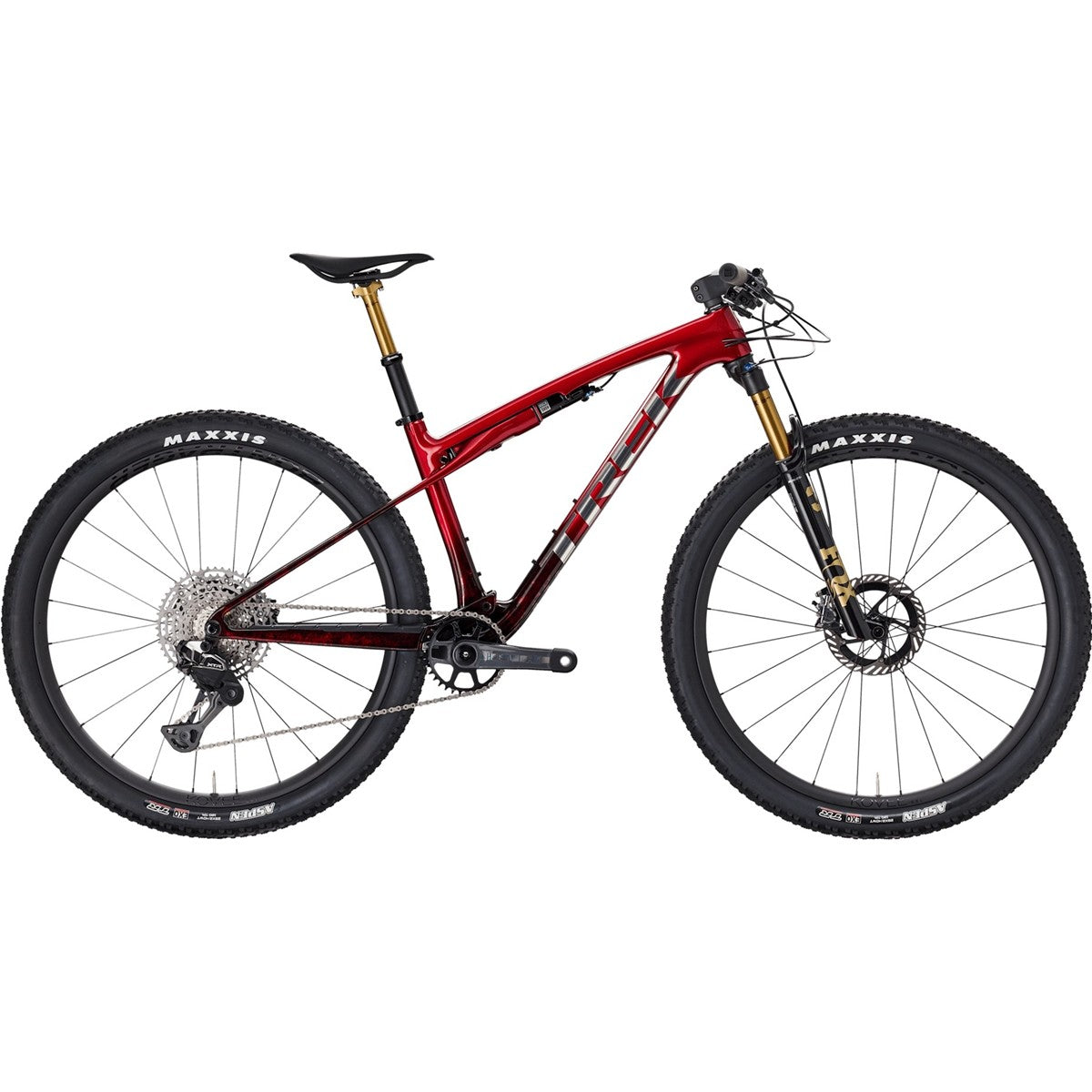 Heldämpad Trek Supercaliber SLR 9.9 XTR Di2 Gen 2 Red Smoke/Drizzle