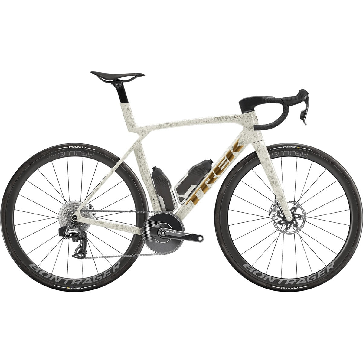 Aeroracer Trek Madone SLR 9 AXS 1x Gen 8 Era White/Supernova Marble