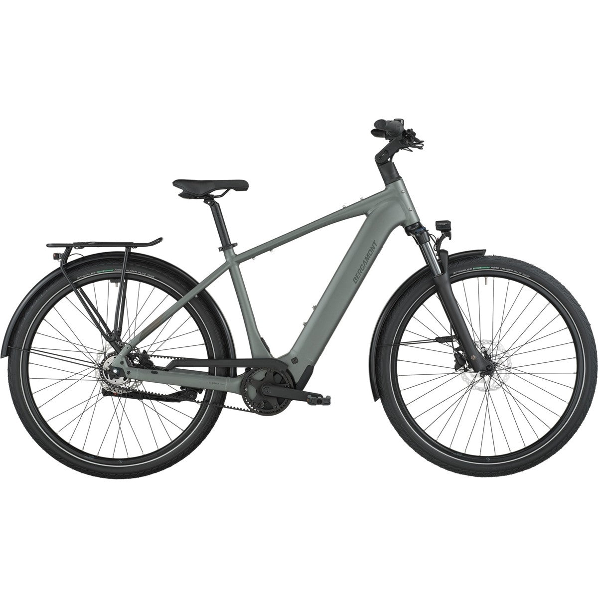 Elcykel Bergamont E-Horizon Tour 30 Belt Highland Grey