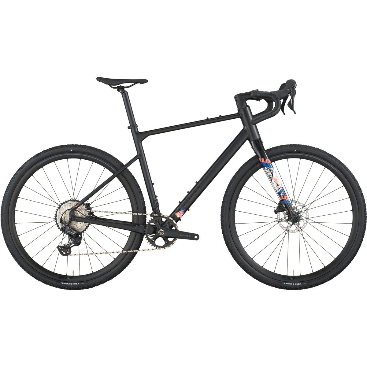 Gravel Bike Bergamont Grandurance 20 Matt Black