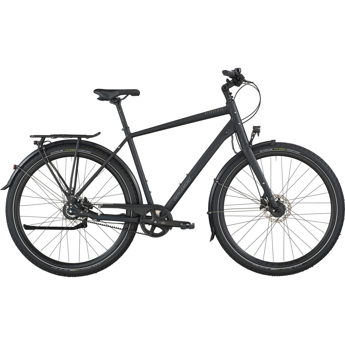 Hybridcykel Bergamont Vitess 20 Rigid Matt Black