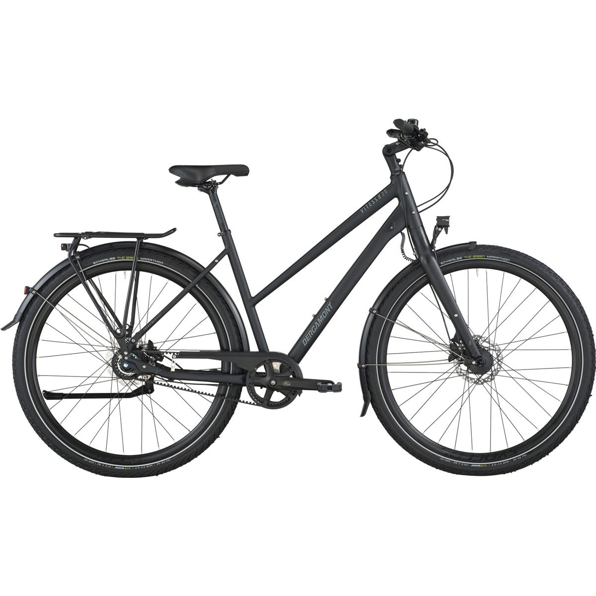 Hybridcykel Bergamont Vitess 20 Rigid Slope Matt Black