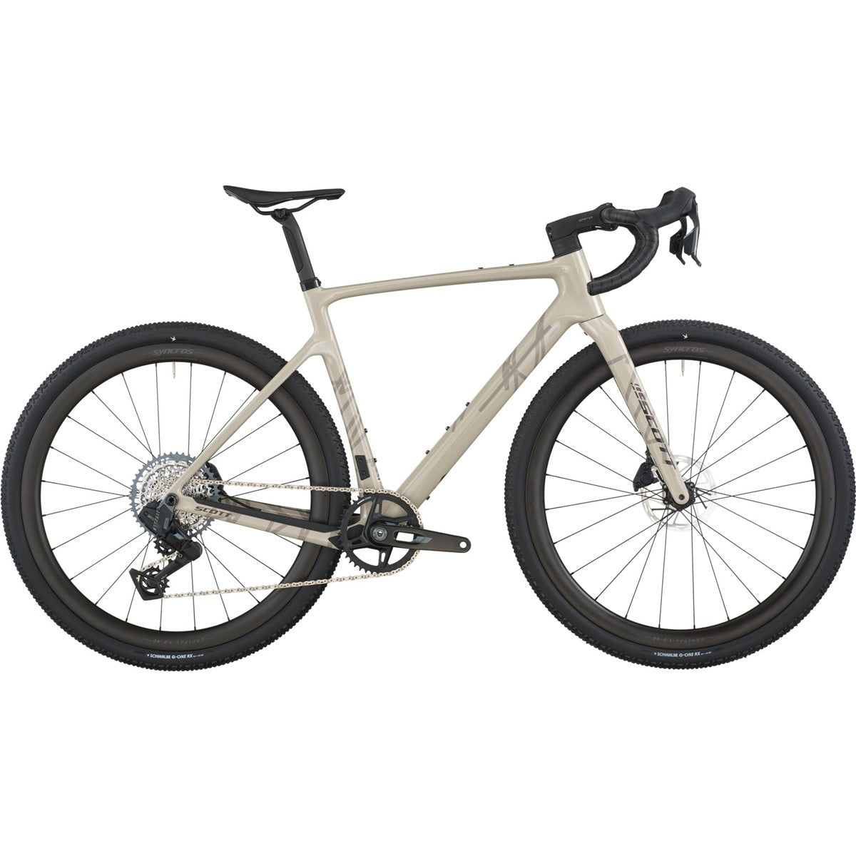 Gravelcykel Scott Addict Gravel 20 Taupe Beige