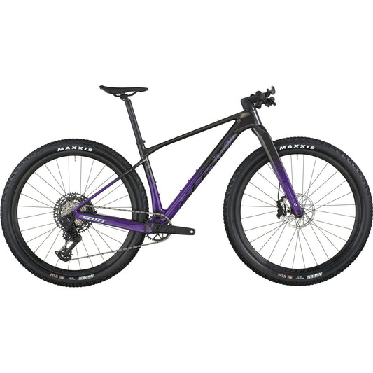 Gravelcykel Scott Scale Gravel 10 Carbon Black/Indigo Purple