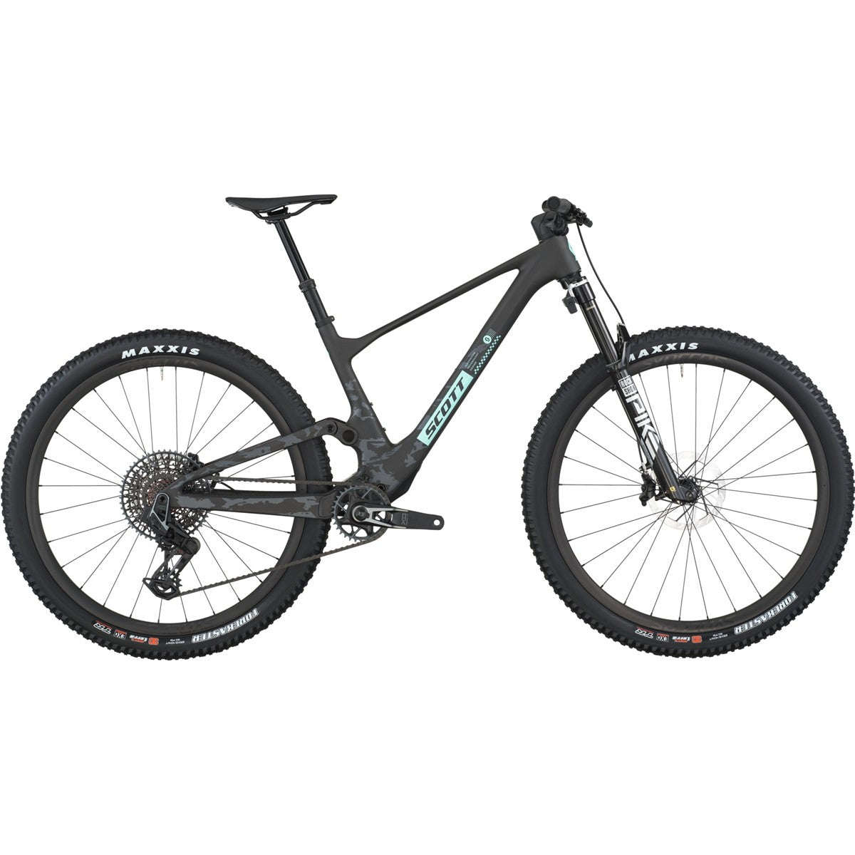 Heldämpad MTB Scott Spark 900 EVO Carbon Black