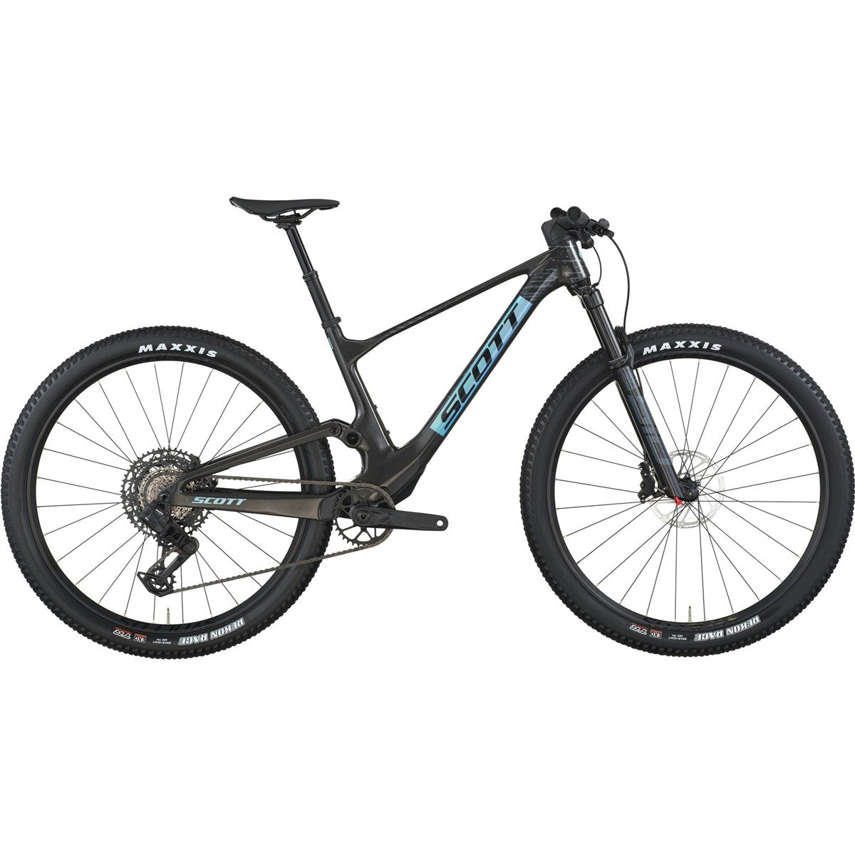 Heldämpad MTB Scott Spark RC Team Carbon Black
