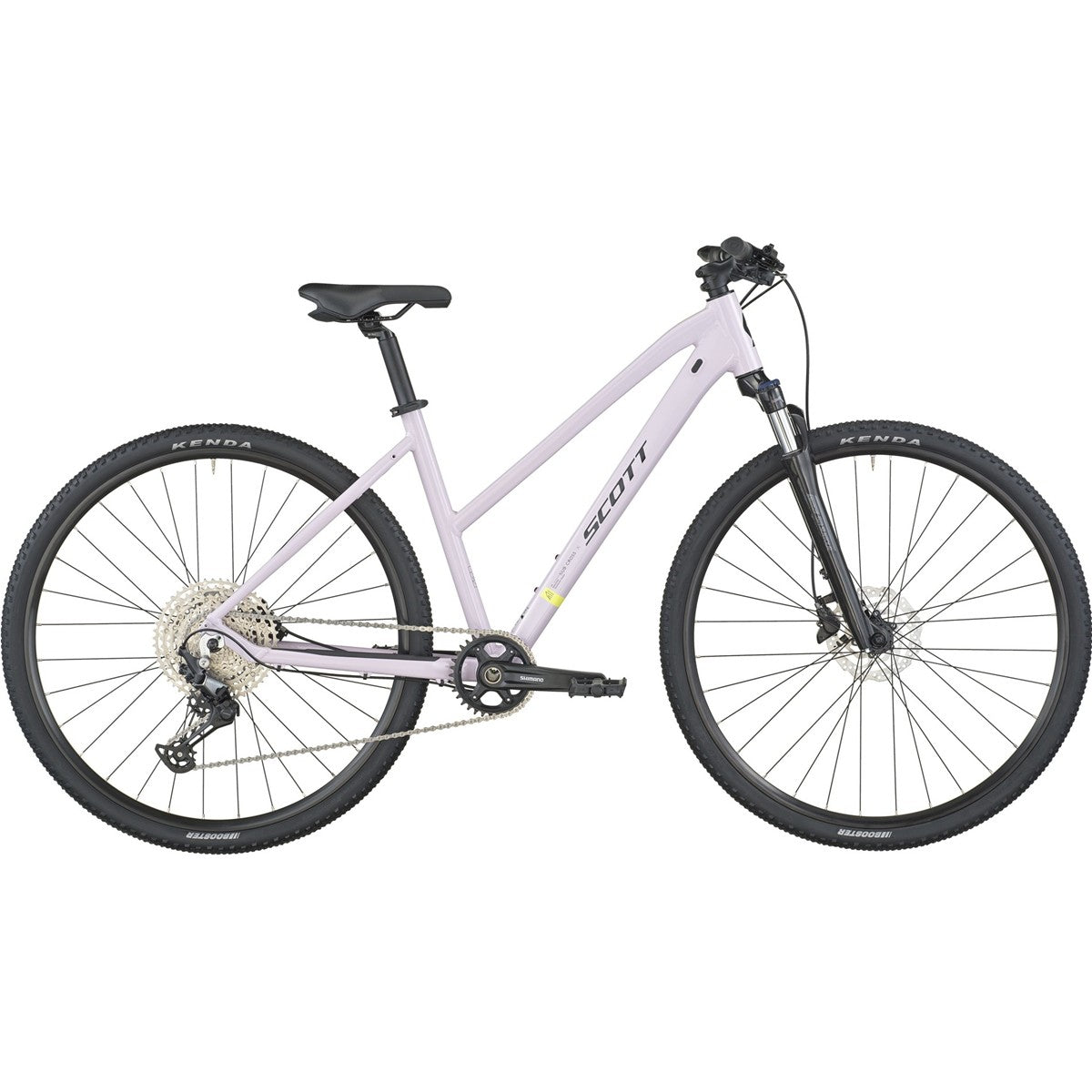 Hybridcykel Scott Sub Cross 10 Slope Violet Pink