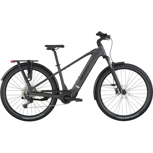 Hybridcykel el Scott Sub Sport 10 Midnight Grey