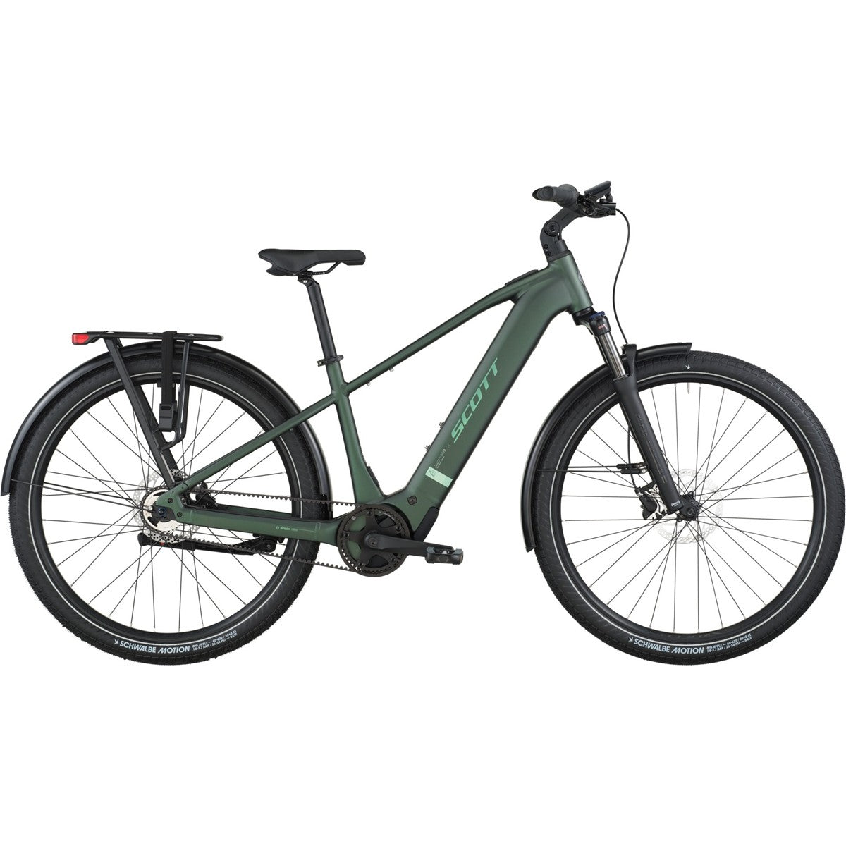 Hybridcykel el Scott Sub Tour 10 Kelp Green