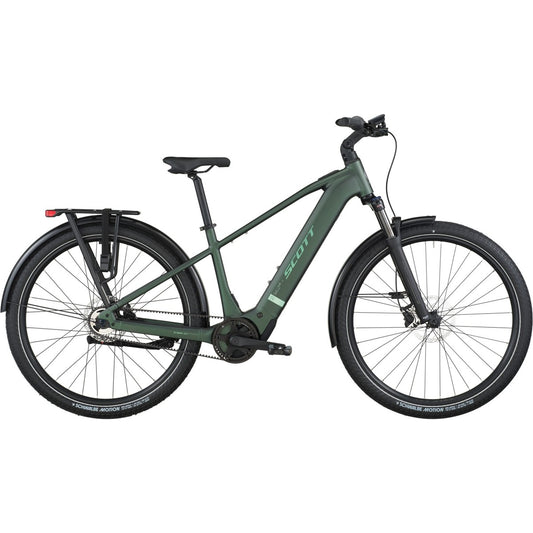 Hybridcykel el Scott Sub Tour 10 Kelp Green