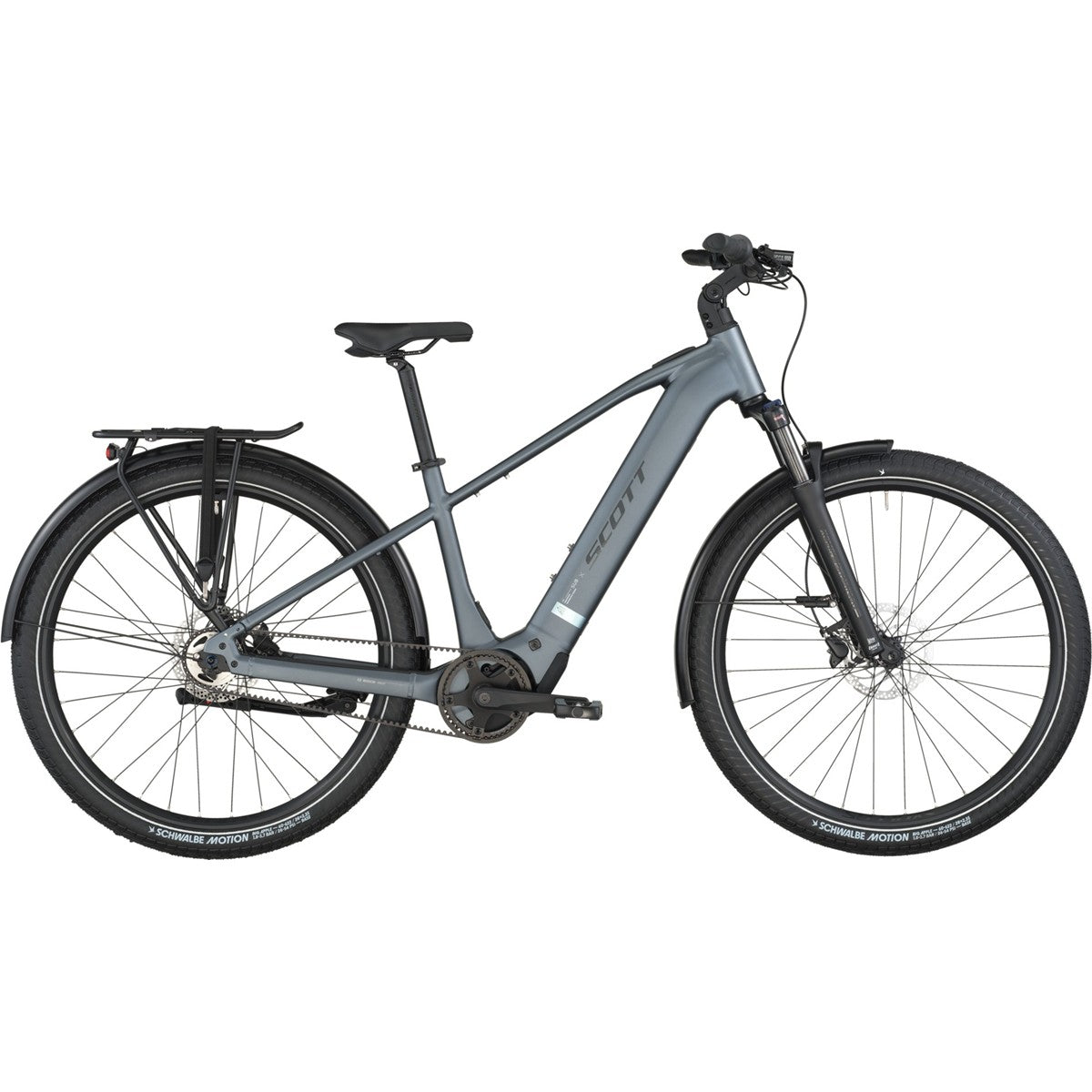 Hybridcykel el Scott Sub Tour 20 Smoke Grey