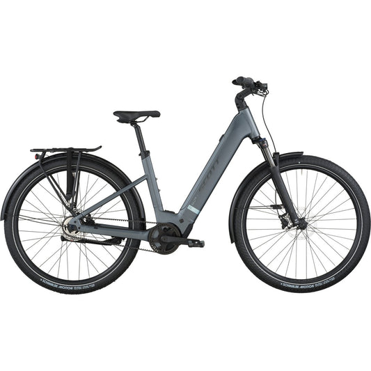 Hybridcykel el Scott Sub Tour 20 Wave Smoke Grey