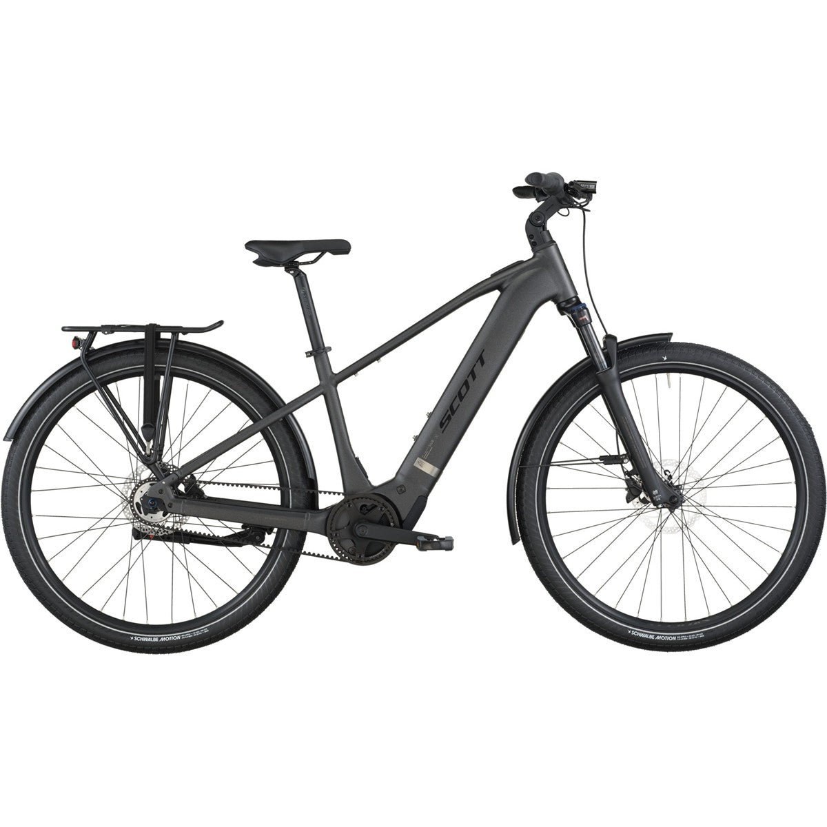 Hybridcykel el Scott Sub Tour 30 Midnight Grey