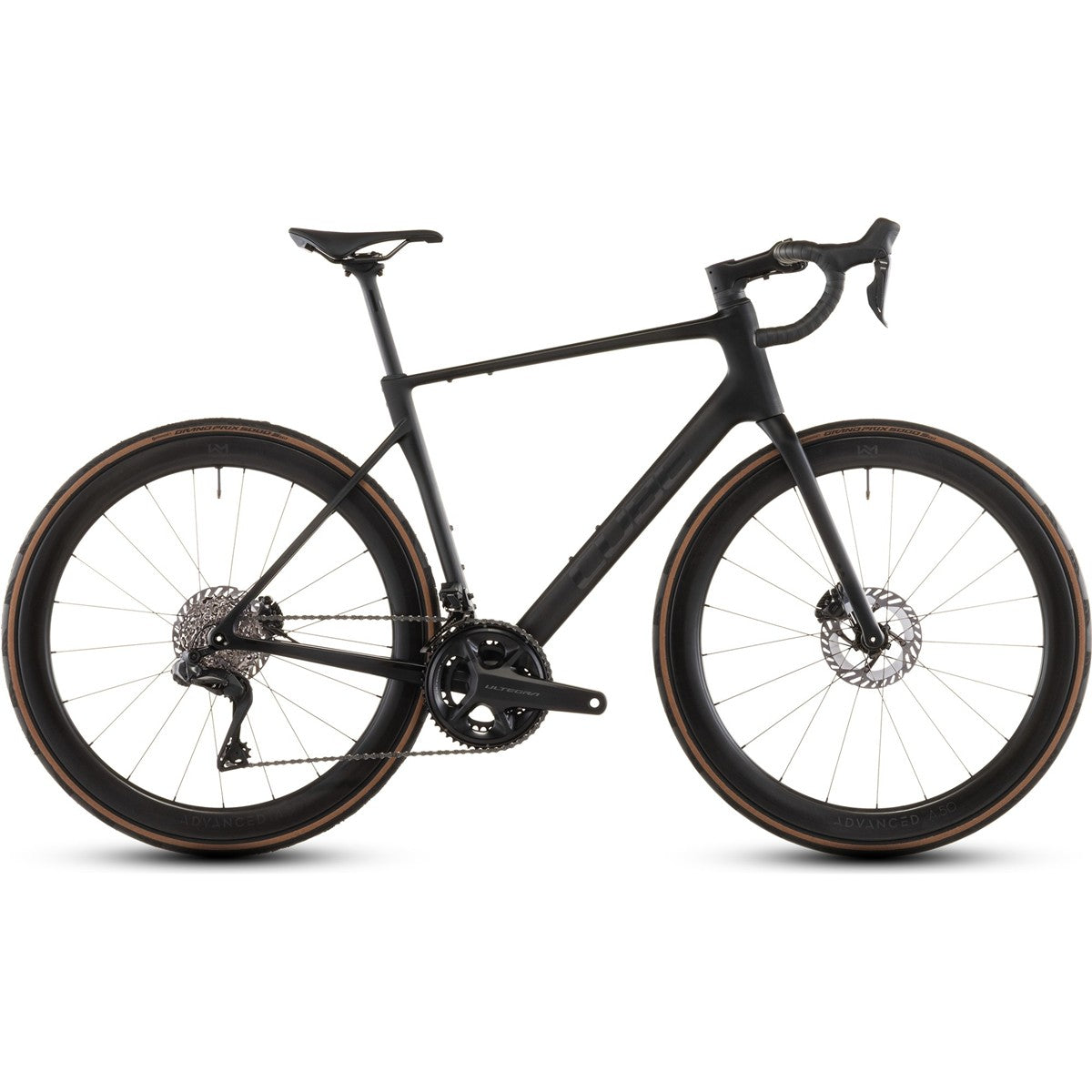 Racercykel Allround Cube Attain C:62 SLT Ultegra Di2 Carbon/Coalchrome
