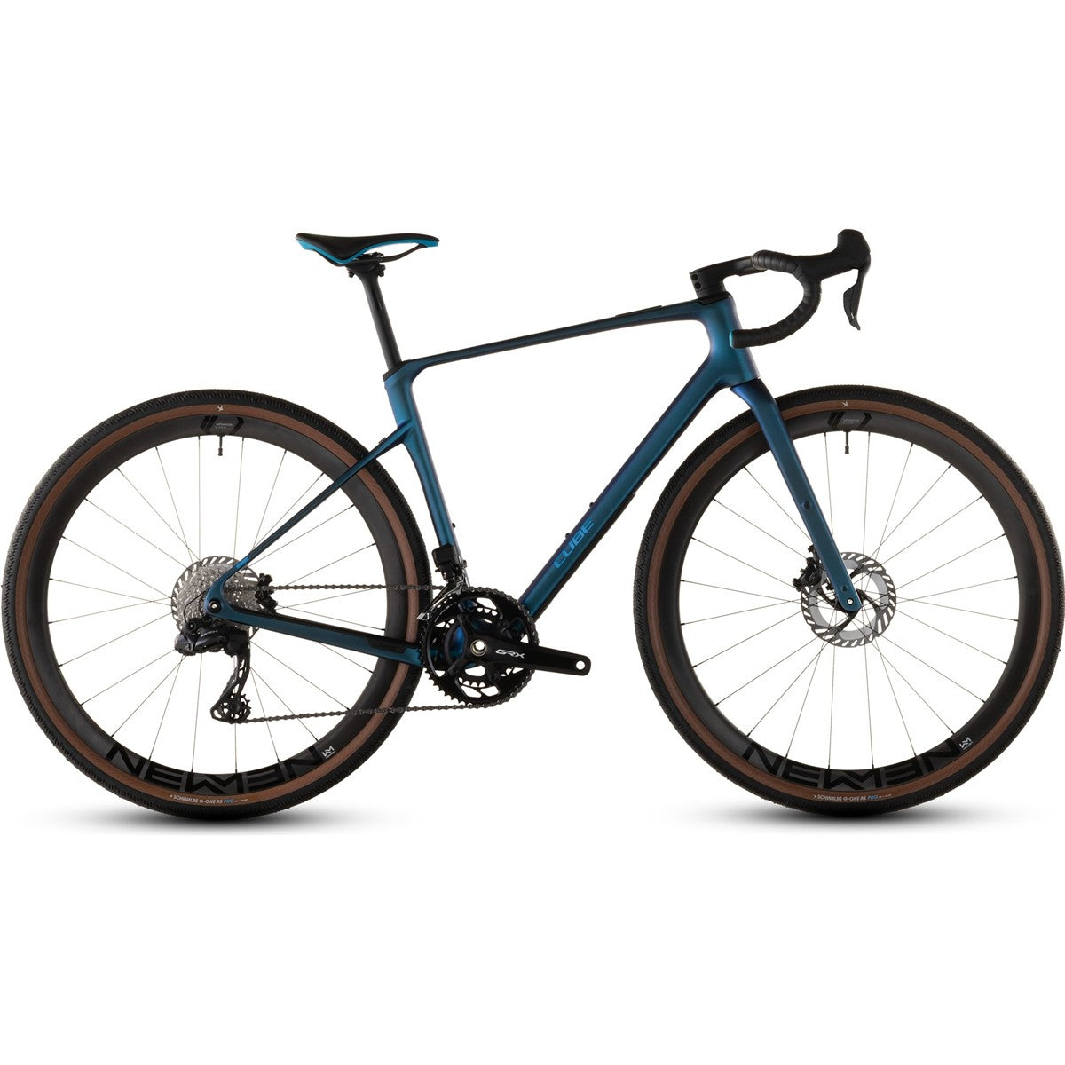 Gravelcykel Cube Nuroad C:62 Race GRX Di2 2x12s Nebula/Blue