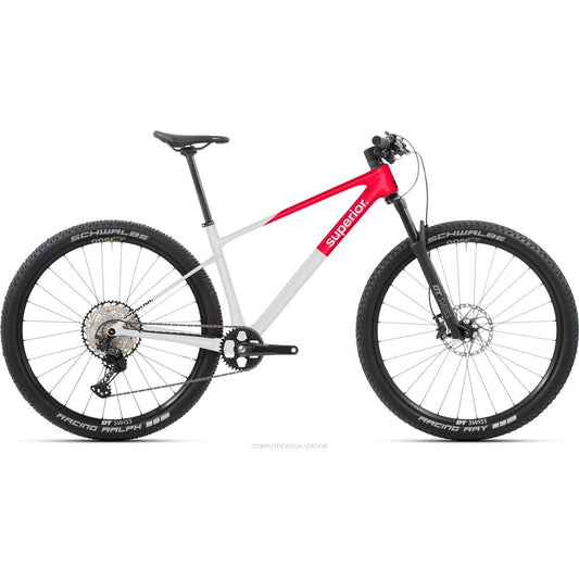 Hardtail MTB Superior XP 9.6 Gloss Coral Red / Grey