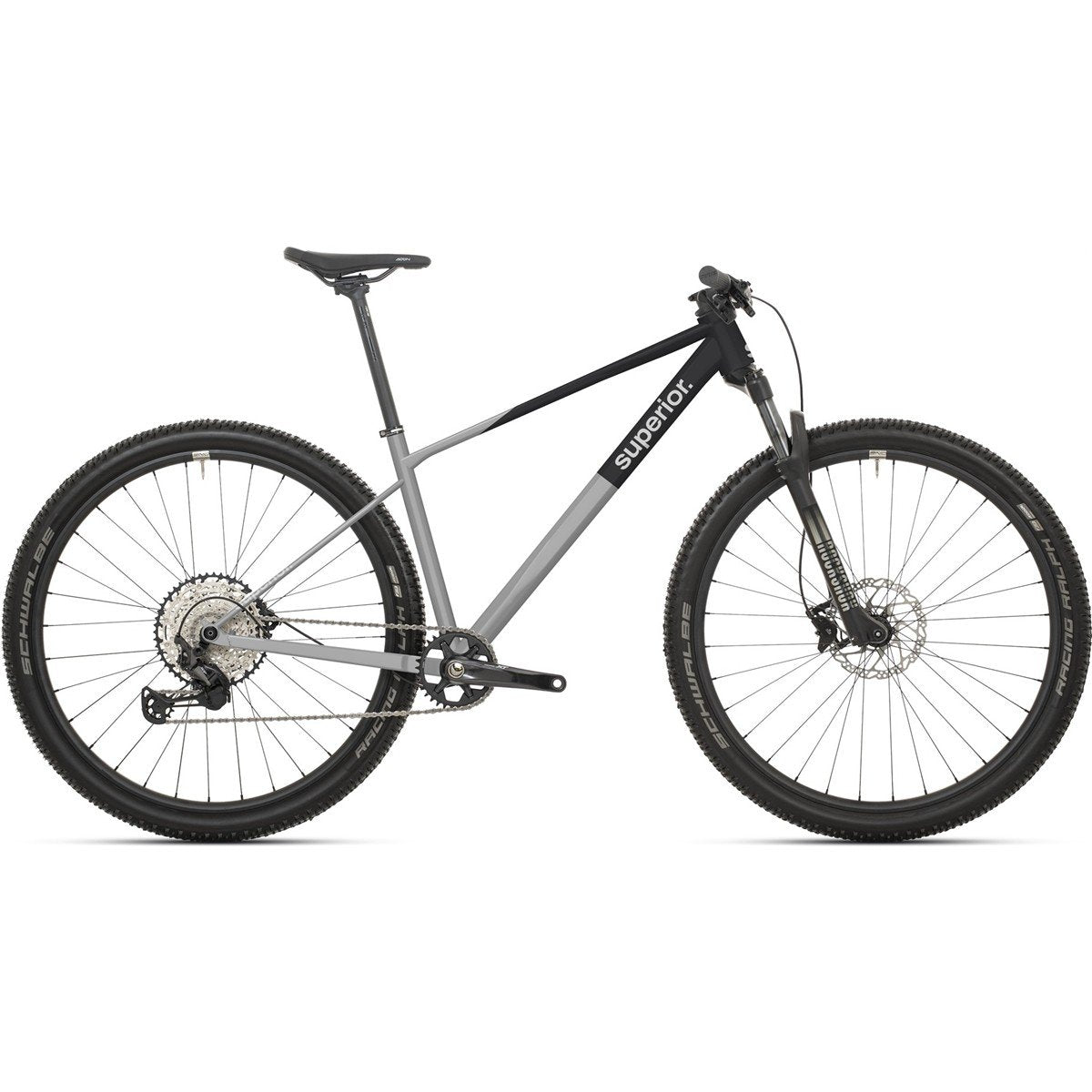 Hardtail MTB Superior XP 6.1 Gloss Brush Alu / Black