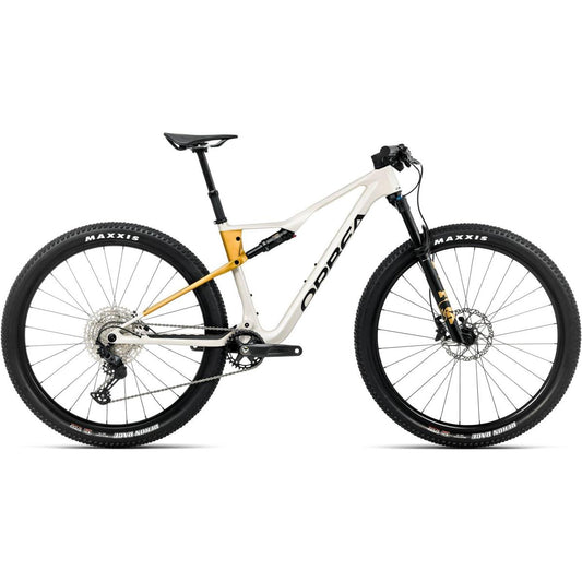 Heldämpad MTB Orbea Oiz M30 Ivory White/Bumblebee Yellow