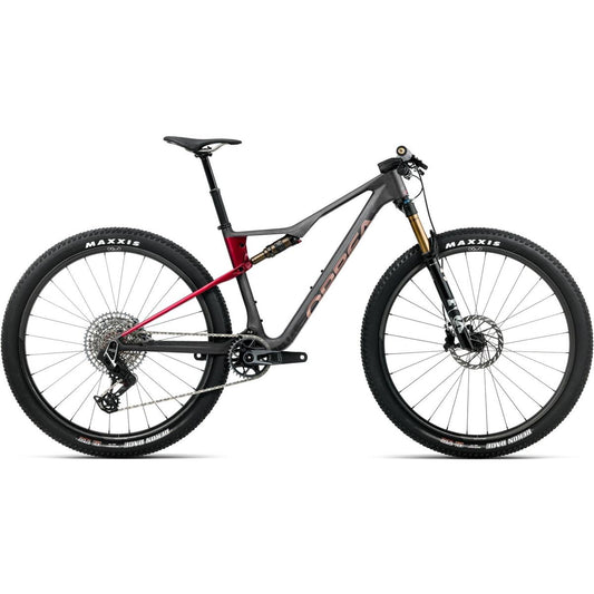 Heldämpad MTB Orbea Oiz M-Team AXS X0 Diamond Carbon View/Cherry Red