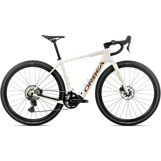 Elcykel Gravel Orbea Denna H30 420Wh Ivory White