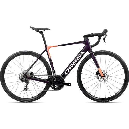 Elcykel Racer Orbea Gain M30 353Wh Fantasy Purple Carbon View/Orange Cloud