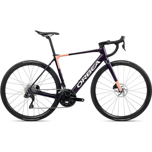 Elcykel Racer Orbea Gain M30i 353Wh 105 Di2 Fantasy Purple Carbon View/Orange Cloud
